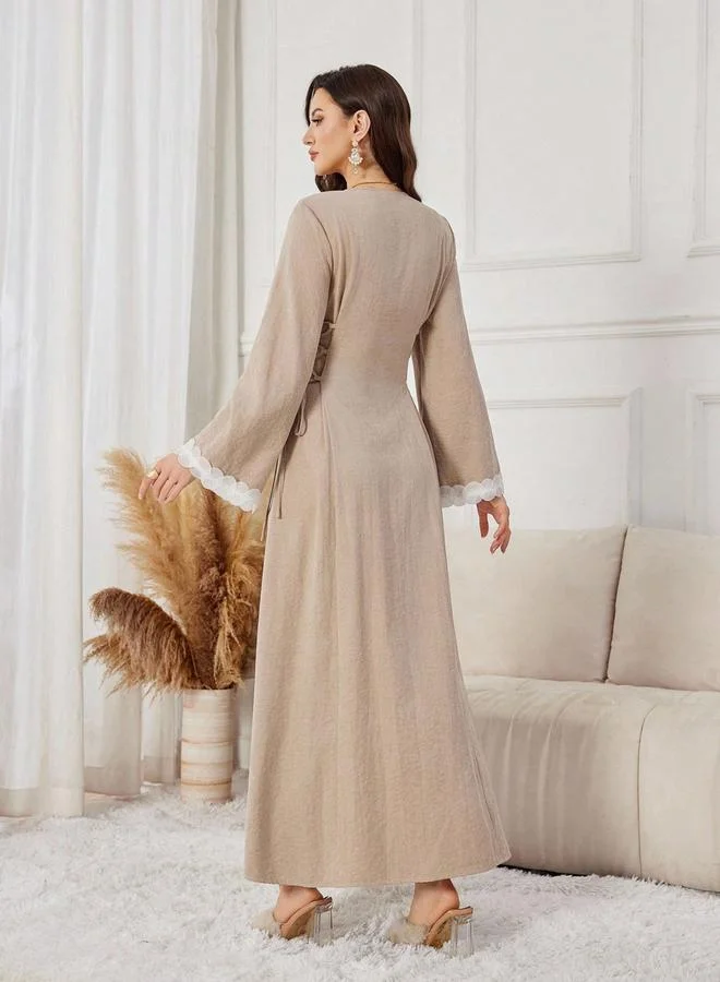 تايك تو فستان طويل برباط خصر